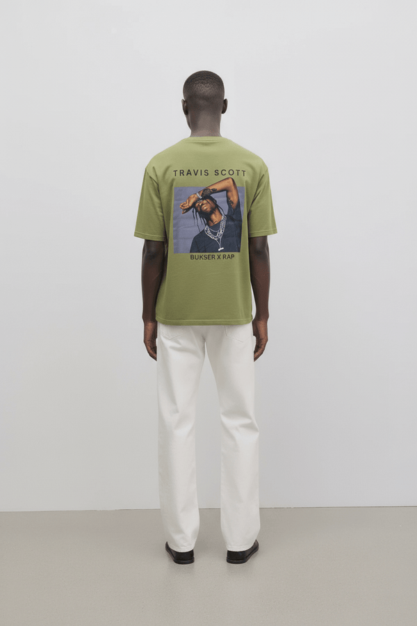 TRAVIS SCOTT X BUKSER OVERSIZED TEE - BUKSER