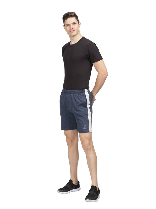 SIDE PANEL COTTON SHORTS - BUKSER