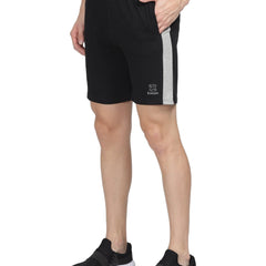 SIDE PANEL COTTON SHORTS - BUKSER