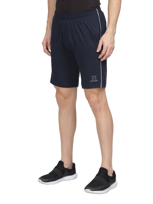 SIDE PIPING SHORTS COTTON - BUKSER