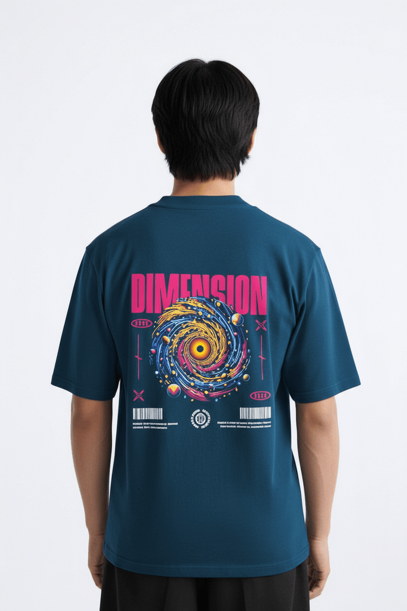 DIMENSION JUICE OVERSIZED TEE - BUKSER