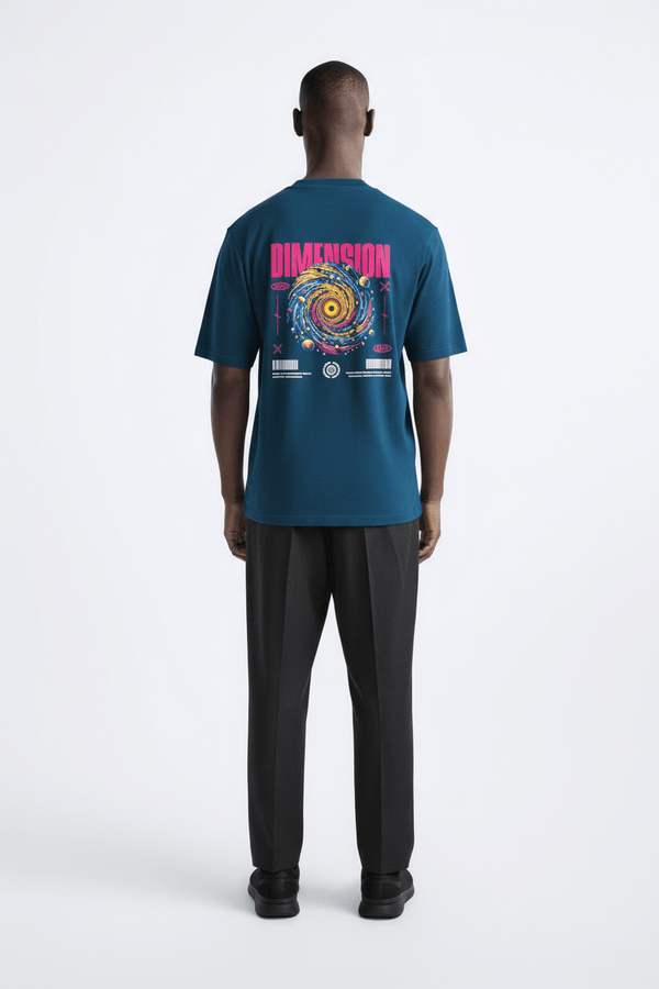 DIMENSION JUICE OVERSIZED TEE - BUKSER