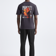 RISING PHOENIX OVERSIZED TEE - BUKSER