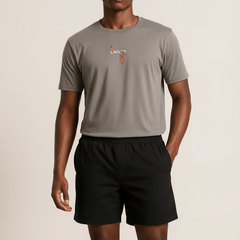 CHOATIC GREY printed crew neck - BUKSER