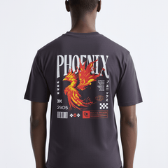 RISING PHOENIX OVERSIZED TEE - BUKSER