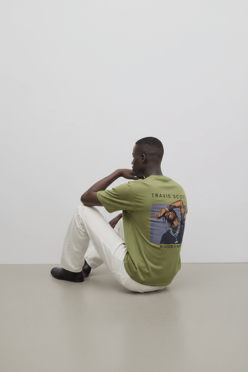 TRAVIS SCOTT X BUKSER OVERSIZED TEE - BUKSER