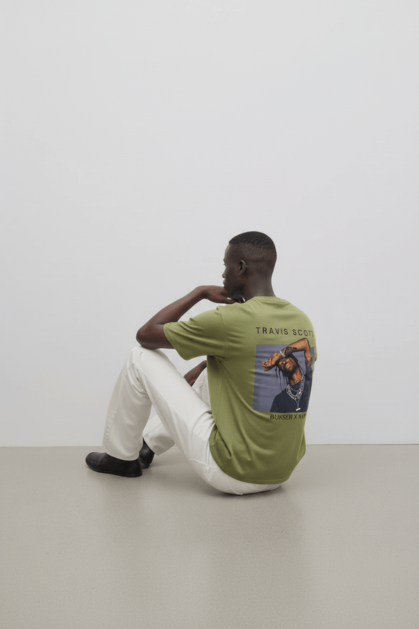 TRAVIS SCOTT X BUKSER OVERSIZED TEE - BUKSER